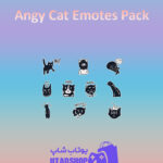 باندل Angy-Cat-Emotes-Pack