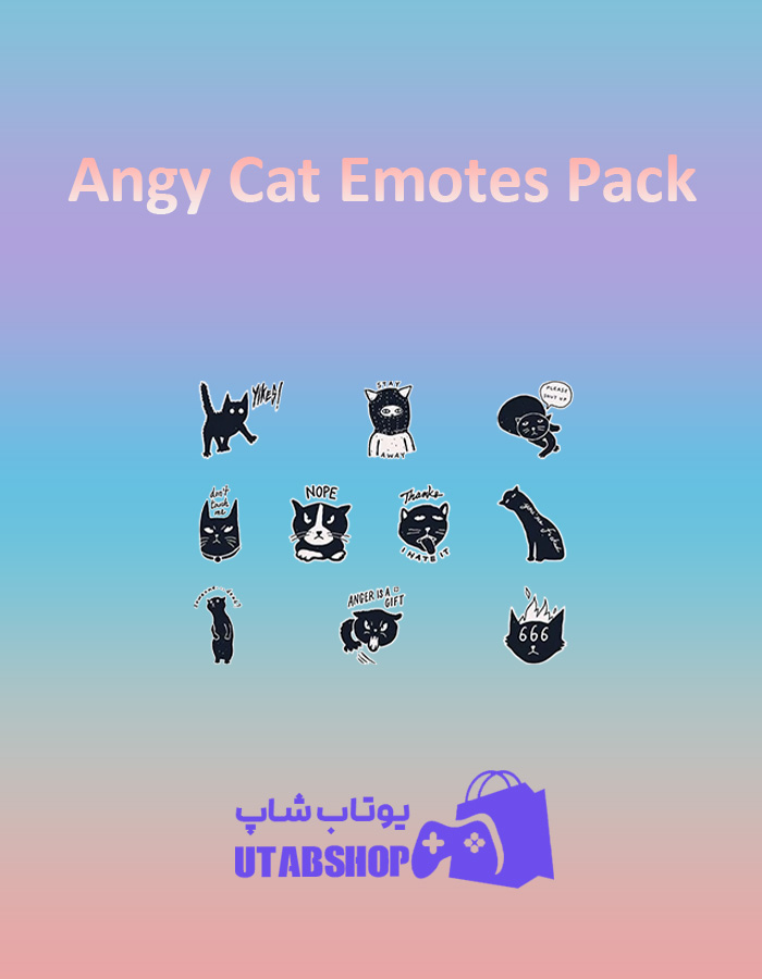 باندل Angy-Cat-Emotes-Pack