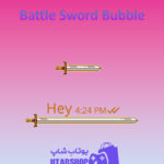 تم چت Battle-Sword-Bubble