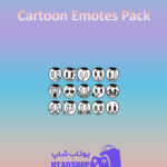 باندل Cartoon-Emotes-Pack