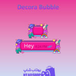 تم چت Decora-Bubble