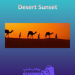 بنر Desert-Sunset