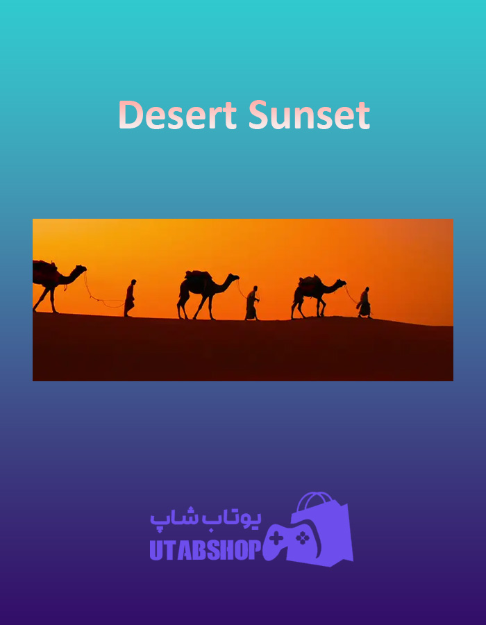 بنر Desert-Sunset