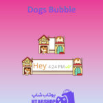 تم چت Dogs-Bubble