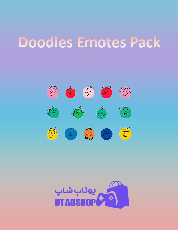 باندل Doodles-Emotes-Pack