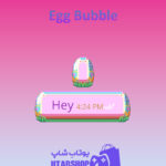 تم چت Egg-Bubble