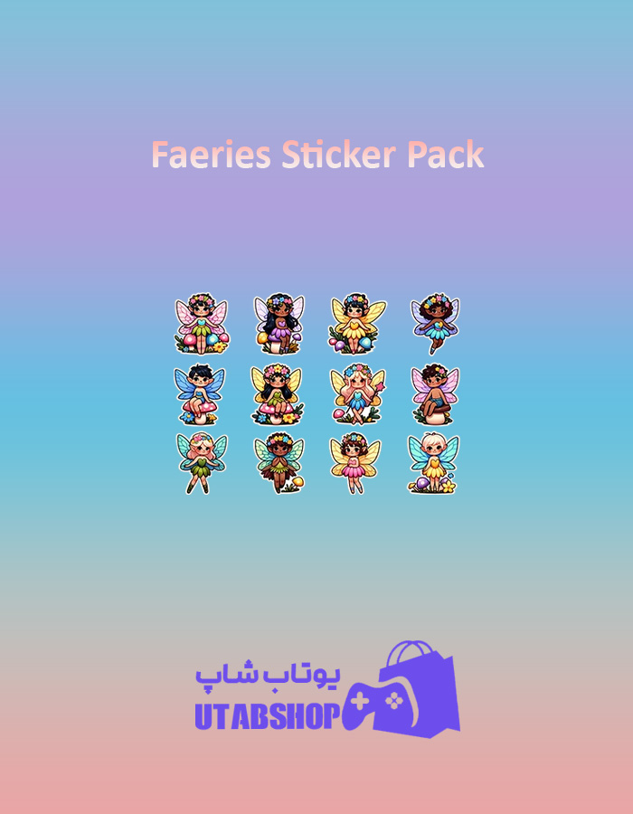 باندل Faeries-Sticker-Pack