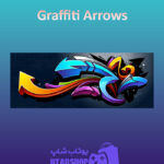 بنر Graffiti-Arrows