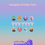 باندل Harajuku-Emotes-Pack