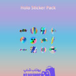 باندل Holo-Sticker-Pack