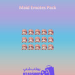 باندل Maid-Emotes-Pack