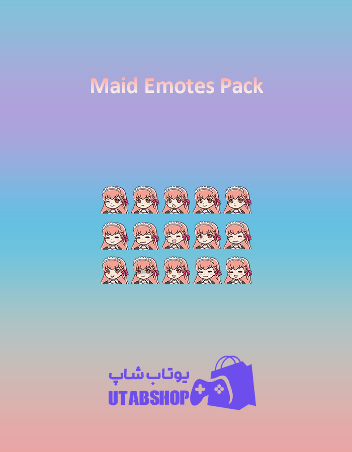 باندل Maid-Emotes-Pack