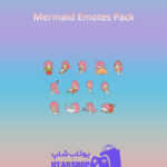 باندل Mermaid-Emotes-Pack