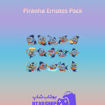 باندل Piranha-Emotes-Pack