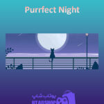 بنر Purrfect-Night