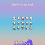 باندل Skelly-Sticker-Pack