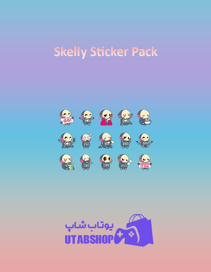 باندل Skelly-Sticker-Pack