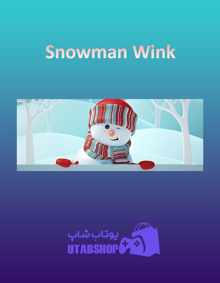 بنر Snowman-Wink