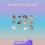 باندل-Cat-Memes-Sticker-Pack