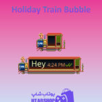 تم-چت-Holiday-Train-Bubble