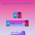 تم-چت Kaiju-Showdown-Bubble