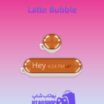 تم-چت-Latte-Bubble