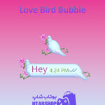 تم-چت-Love-Bird-Bubble