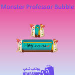 تم-چت-Monster-Professor-Bubble