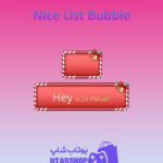 تم-چت-Nice-List-Bubble