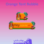 تم-چت-Orange-Tent-Bubble