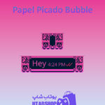 تم-چت-Papel-Picado-Bubble