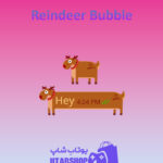 تم-چت-Reindeer-Bubble