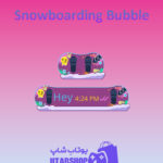 تم-چت-Snowboarding-Bubble