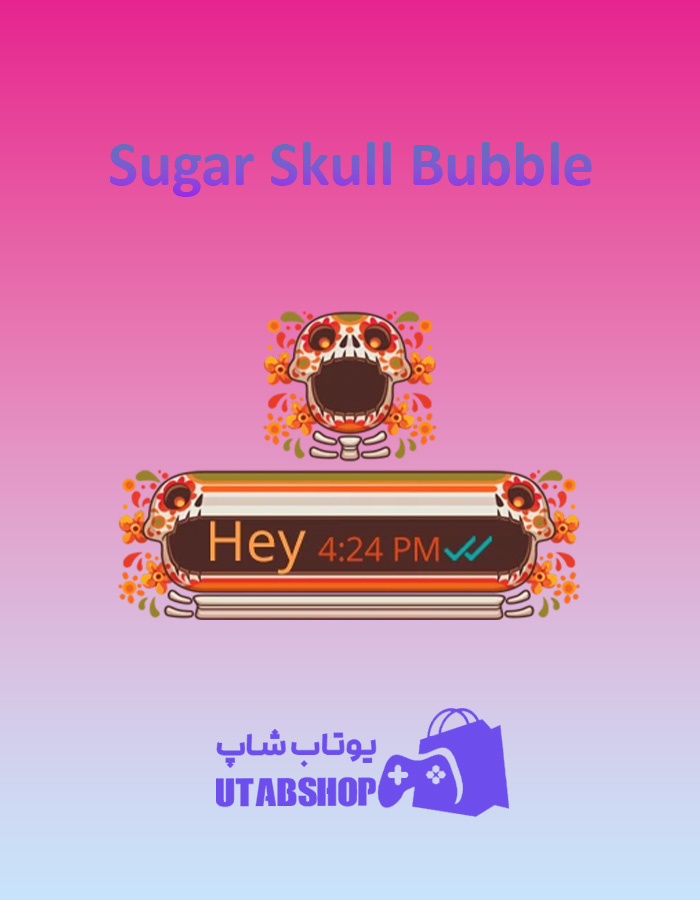 تم-چت-Sugar-Skull-Bubble