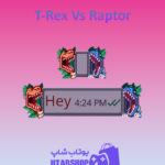 تم-چت-T-Rex-Vs-Raptor