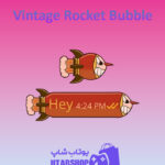 تم-چت-Vintage-Rocket-Bubble