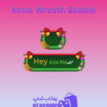 تم-چت-Xmas-Wreath-Bubble
