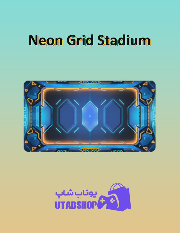 زمین-فوتبال-Neon Grid Stadium