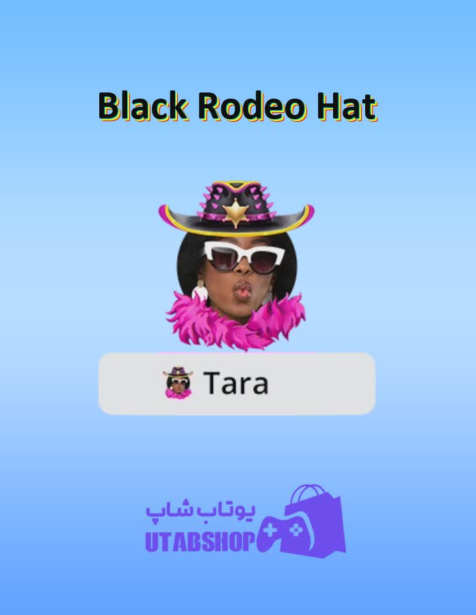 قاب-Black Rodeo Hat