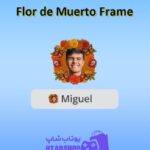 قاب-Flor de Muerto Frame