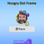 قاب-Hungry Dot Frame