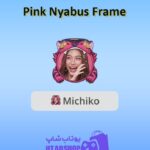 قاب-Pink Nyabus Frame