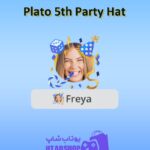 قاب-Plato 5th Party Hat