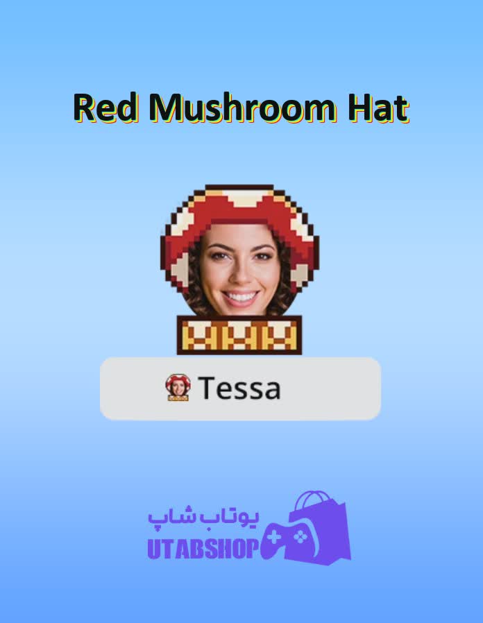 قاب-Red Mushroom Hat