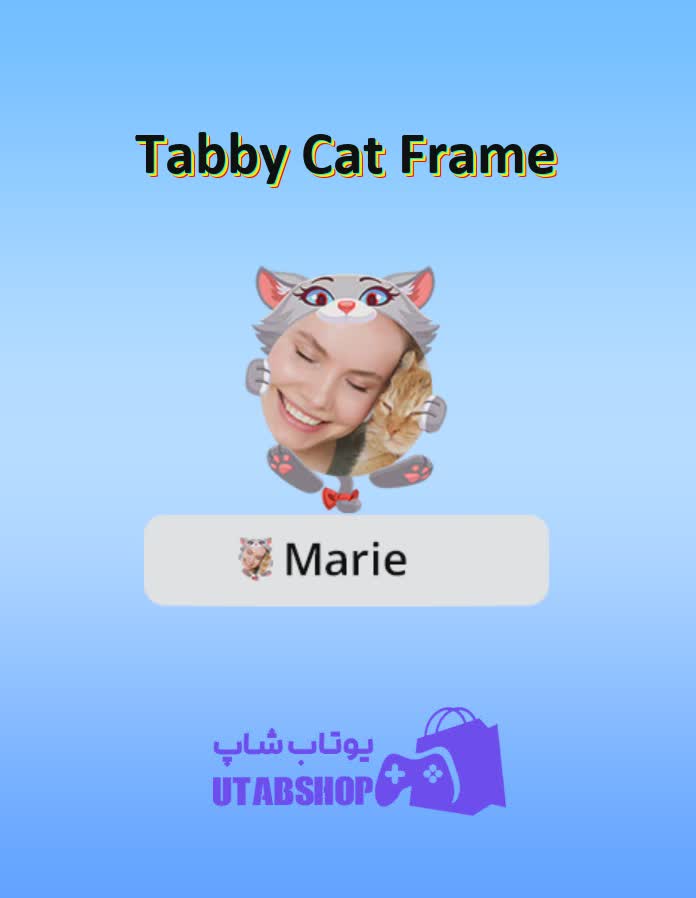 قاب-Tabby Cat Frame