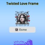 قاب-Twisted Love Frame