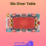 میز-بیلیارد-50s Diner Table