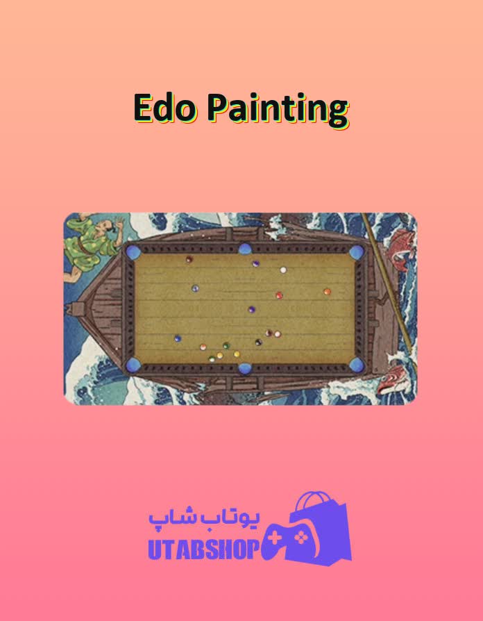 میز-بیلیارد-Edo Painting