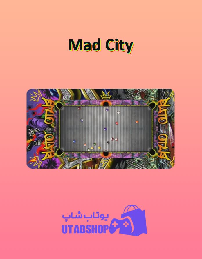 میز-بیلیارد-Mad City