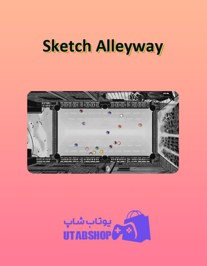 میز-بیلیارد-Sketch Alleyway